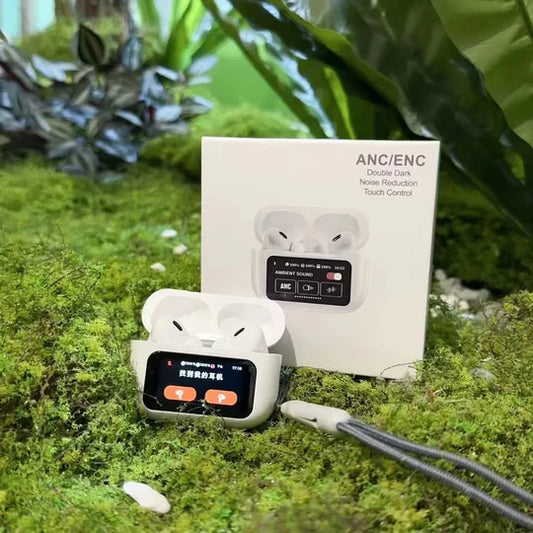 A9 Pro Airpods Anc/enc Touch Screen Wireless Earbuds | A9 Airpods Pro | Best Quality Airpods