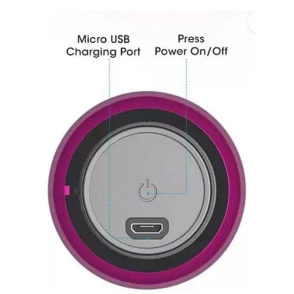 Jbl M3 Mini Portable Bluetooth & Rechargeable Speaker(random Color)