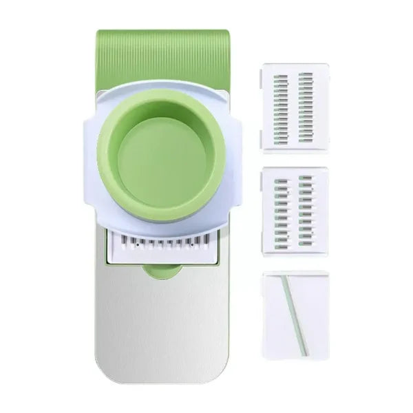 Multifunctional Vegetable Cutter Grater For Vegetables Slicers – Shredders Peeler Carrot Fruit Vegetable Cutting Kitchen Tool – 05 Blades Vegetable Cutter ( Random Colors)