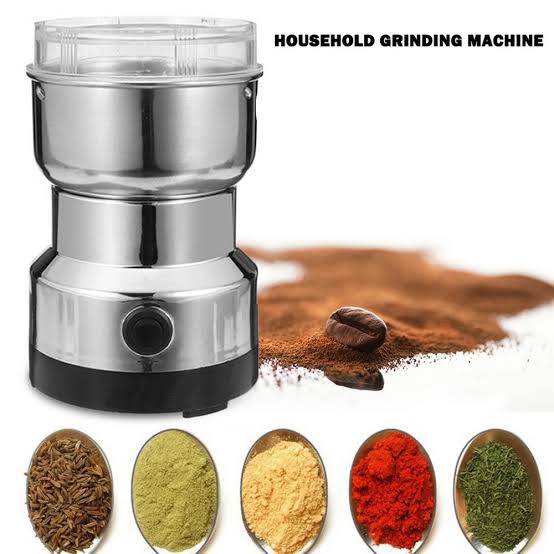( Nw000438 ) Raf Multi Purpose Electric Coffee Grinder Automatic Coffee Spice Bean Grinder Stainless Steel