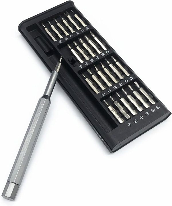 1 Precision Magnetic Screwdriver Set – Multi-purpose Repair Tool Kit With Aluminum Case