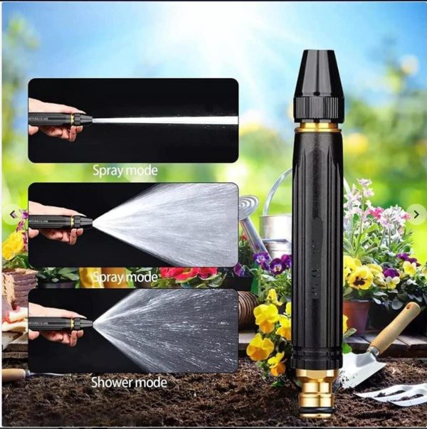 High Pressure Power Washer Car Wash Spray Gun Garden Water Gun Hose Nozzle Watering Irrigation Sprinkler Garden-tools – Plastic