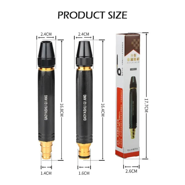 High Pressure Power Washer Car Wash Spray Gun Garden Water Gun Hose Nozzle Watering Irrigation Sprinkler Garden-tools – Plastic