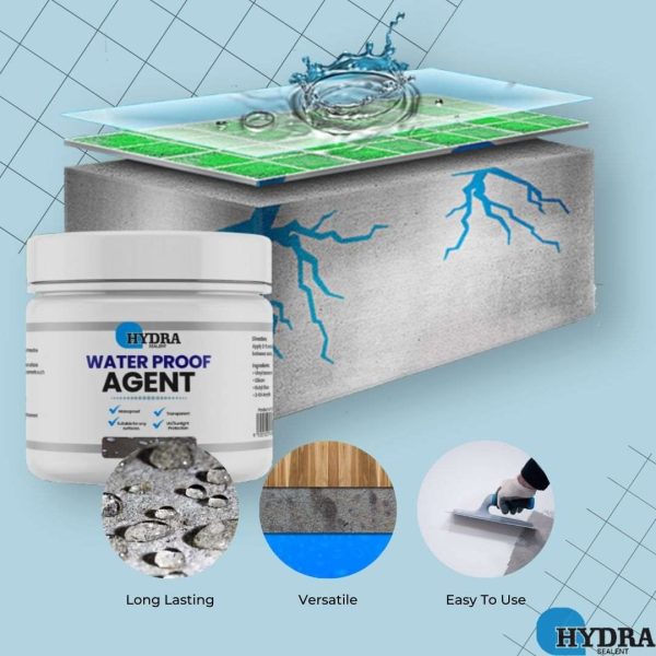 Hydra Waterproof Agent | Best Quality Waterproof Agent | Waterproofing Agent For Wall & Floor – With Brush